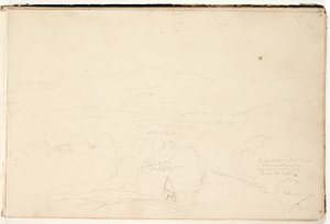 Paisaje, 1832 de Thomas Cole